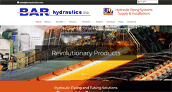 Desktop Screenshot of barhydraulics.com